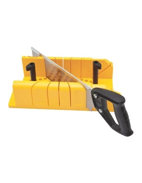 Scie À Onglets Plastique Avec Système De Blocage Et Scie 1-20-600 Stanley