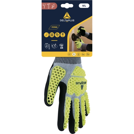 gants travaux lourds eos nocut sachet de 12 paires gants travaux lourds eos nocut sachet de 12 paires - delta plus