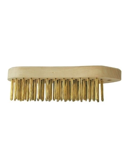 Brosse violon fils acier laitonné 0,3 x 38