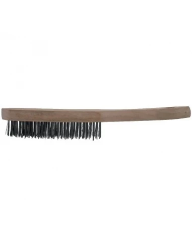 Brosse à manche fils acier trempé (0,2 x 1) x 26