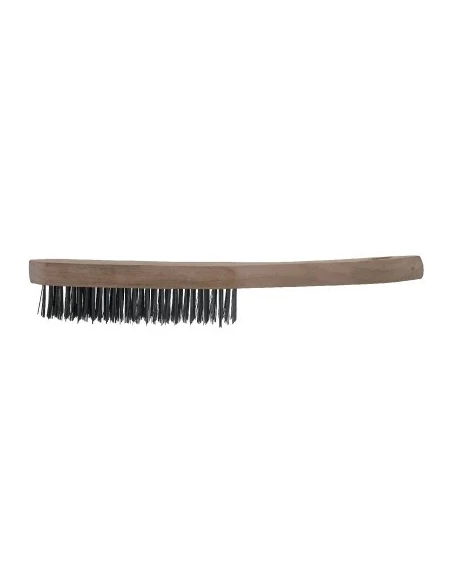 Brosse à manche fils acier trempé (0,2 x 1) x 26