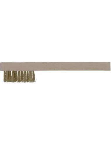 Brosse à bougie fils acier laitonné 0,25 x 21