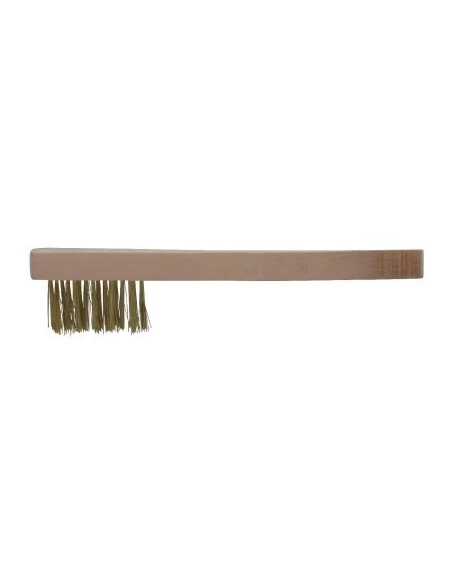 Brosse à bougie fils laiton 0,35 x 22