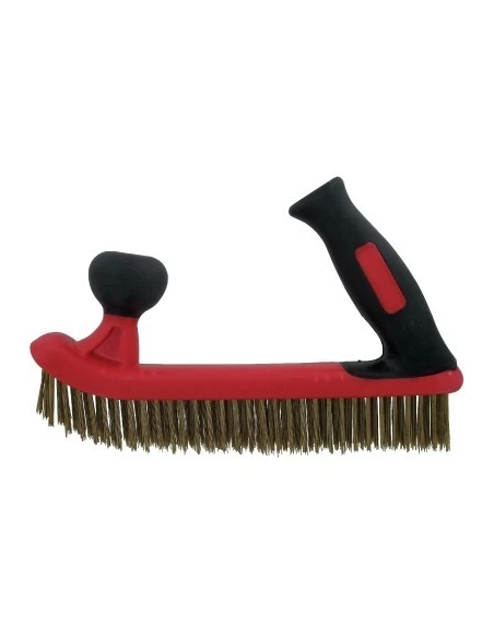 Brosse rabot fils acier laitonné dur 0,44 x 31