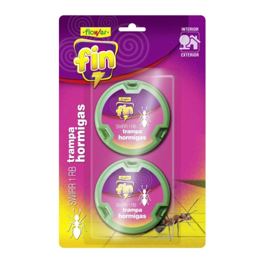 piège porte-appât anti-fourmis fin, blister 2 unités x 10 g