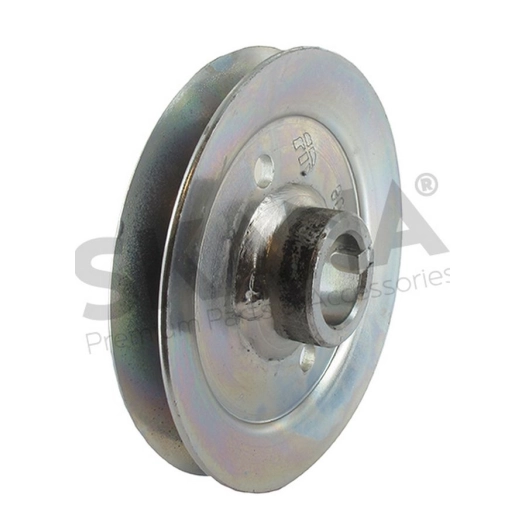 poulie à gorge trapézoïdale, diamètre 124mm, alésage 25.4mm origine stiga. 125601580/0, 1256015800