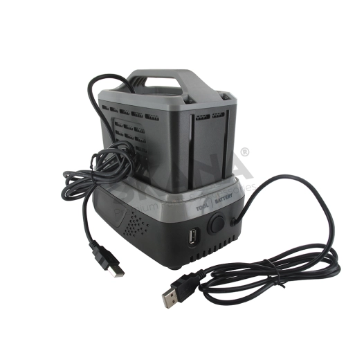 chargeur et batterie de diagnostic pour tondeuses électriques, origine stiga. 118810754/0, 1188107540