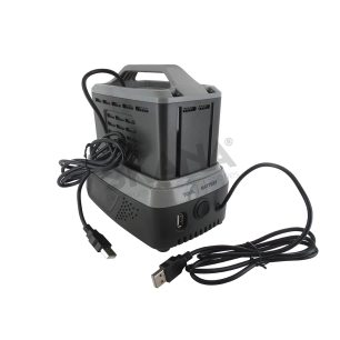 chargeur et batterie de diagnostic pour tondeuses électriques, origine stiga. 118810754/0, 1188107540
