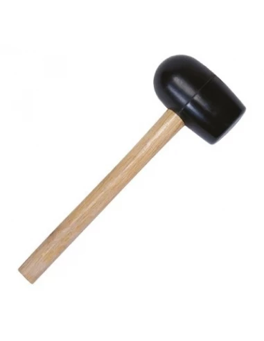 Maillet caoutchouc noir 60mm