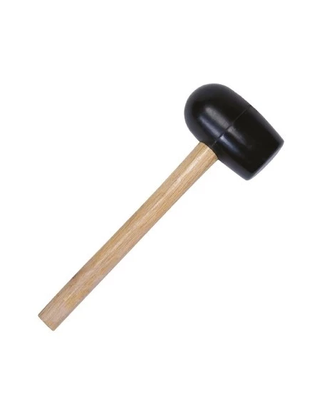 Maillet caoutchouc noir 60mm