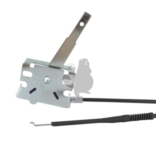 ensemble câble d'accélérateur avec manette origine stiga. longueur du câble total: 1400mm.