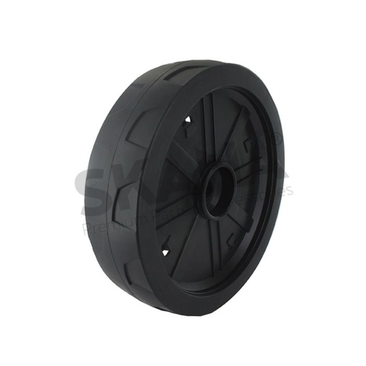 roue plastique diamètre 175mm, axe de 12mm. origine stiga.