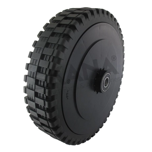 roue pour tondeuses thermique tractée bg premuim, e-flor, gutbrod, juwel, maxbahr, massey ferguson, mtd, oleo-mac, yard-man - or