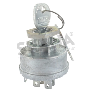 contacteur à clé 6 fiches pour tondeuses autoportées mtd - origine: 725-1396a, 7251396a