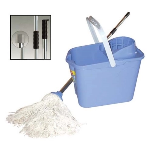 lave sol mery complet 12l bleu avec balai - mery products