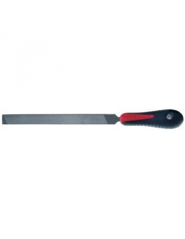 Lime 1/3 point plate à scie manche bi-matière v 1 bord rond 200