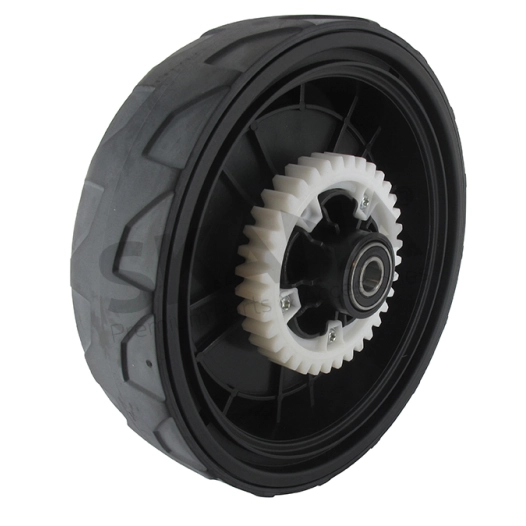 roue arrière complète avec roulement et couronne d200, origine stiga. 381007484/2, 3810074842