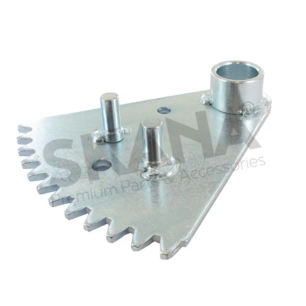 secteur cranté de direction pour autoportées modèles el63. origine stiga.