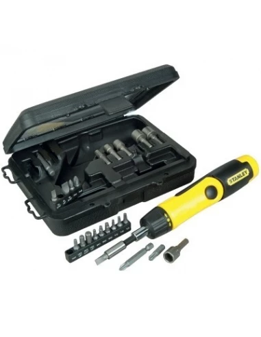 Coffret tournevis articulé porte-embouts Stanley - 25 pièces - STANLEY