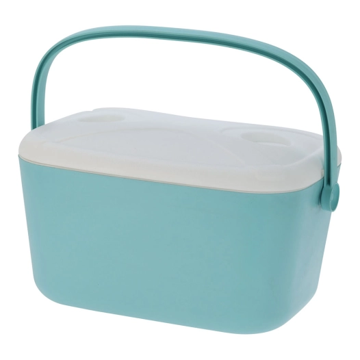 glacière de camping 20 l couleur turquoise, 470 x 315 x 270 mm