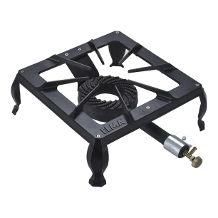 réchaud à gaz en fonte, 6,5 kw, classic, 40 x 40 x 16 cm