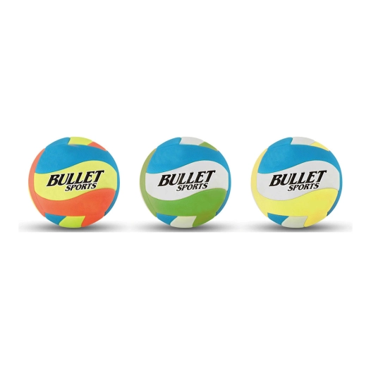 ballon de volley-ball couleurs assorties ø22 cm