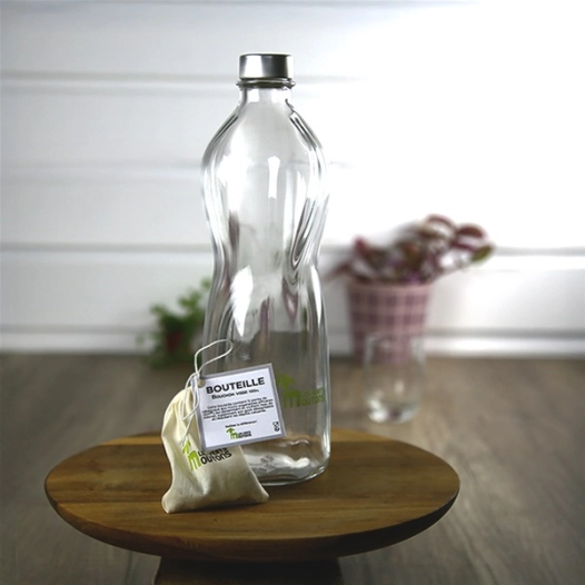 bouteille bouchon vissã‰ avec perles de cã‰ramique - la voie de la terre