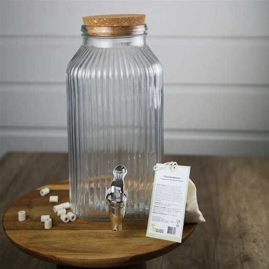 fontaine ã€ eau 3,35 l avec perles de cã‰ramique - la voie de la terre