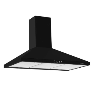 glem hotte décorative murale ghp950bk - glem