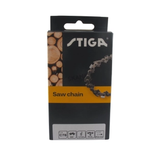 chaine de tronçonneuse origine stiga. 325 .058 (1,5mm) 78 entraîneurs (e78)