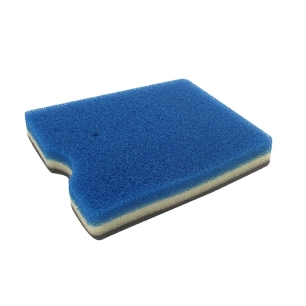pré-filtre à air adaptable pour husqvarna. remplace origine: 506-14-57-01, se monte sur notre filtre 4101197 - l: 133mm, l: 137m