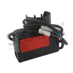 contacteur de sécurité pour tondeuse électrique fleurelle modèle: e381, fle1440, mac allister fle1440, 1440e - origine: 725-189