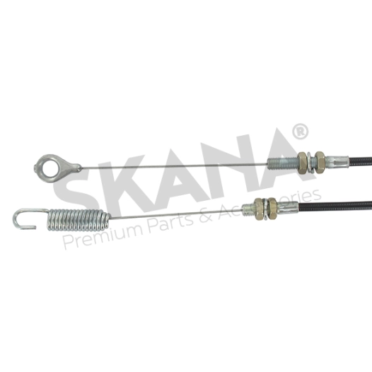câble d'embrayage pour tondeuses autoportées greencut, lawnflite, merox, mtd, raiffeisen, turbo silent - origine: 746-1127, 7461