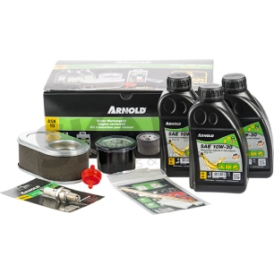 kit entretien autoportée arnold. pour moteurs mtd thorx ohv 420 cc (à partir de 2017). composé de : 3 bidons d'huile sae 10w30 d