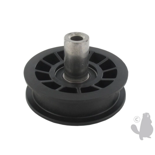 poulie à gorge plate sur roulement pour tracteur tondeuse ayp - largeur: 25 mm, diamètre extérieur: 88,5 mm, diamètre intérieur: