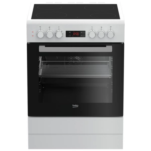 beko cuisinière vitrocéramique - fbe67300wcs - beko