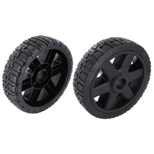 roue avant pour tondeuse électrique modèles foxter lm g46d (3601028508492) et pour tondeuse xsz53j-sd-e (3603313295490). origine