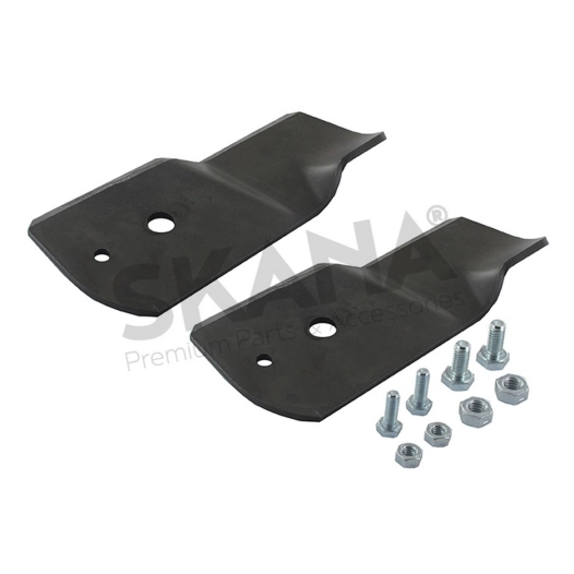 kit 2 lames (rotation opposée sens horaire) pouir modèle park et villa 107. origine stiga.