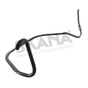 étrier de commande (noir) pour tondeuse thermique tractée massey ferguson, wingart - origine: 747-05572a-s, 74705572as.
