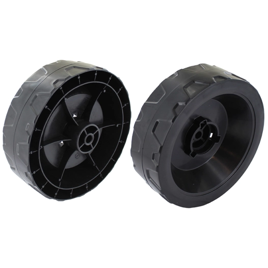 roue avant pour tondeuse électrique modèle foxter lm c32s (3601028508508). origine: gm006-112a-01