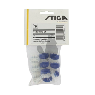 lot de 10 connecteurs de fils pour robots origine stiga.