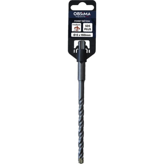 foret beton ø 6 x 160 mm obsima