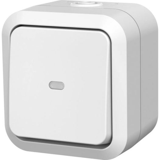 interrupteur va et vient blanca voyant aqua pro ip55