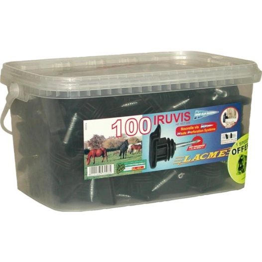 isolateur iruvis hpx a vis boite de 25 pcs