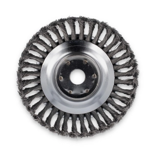 brosse métallique pour débroussailleuse, ø200 mm
