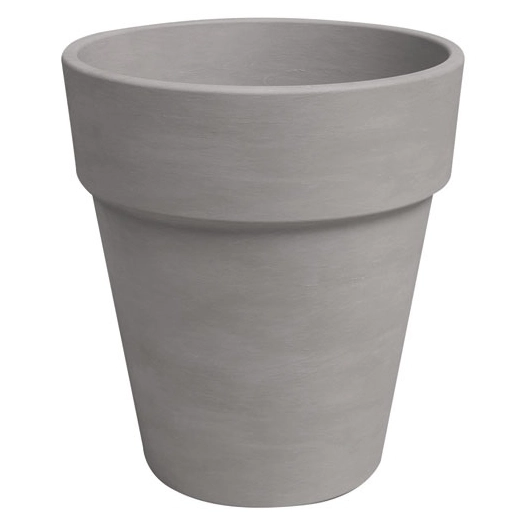 pot amalia haut en terre cuite ã¸30 cm anthracite - ceramica de boialvo