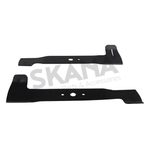 jeu de lames à ailettes pour tondeuse autoportée, origine ggp, castelgarden (tc, honda, stiga) pour machines mp84 et mp84 hydro