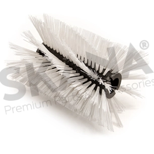 brosse de nettoyage type twister adaptable agria 2200, 3600 100 cm, 7100 cleanstar comfort & premium. couleur blanche. 12x1 spir