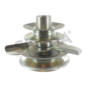 poulie moteur pour tondeuses autoportées mtd - origine: 756-06043, 75606043.