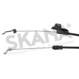 câble de traction pour tondeuse thermique mcculloch, se monte sur les modèles m56-150wf et autre - origine: 424919, 588479201, 5